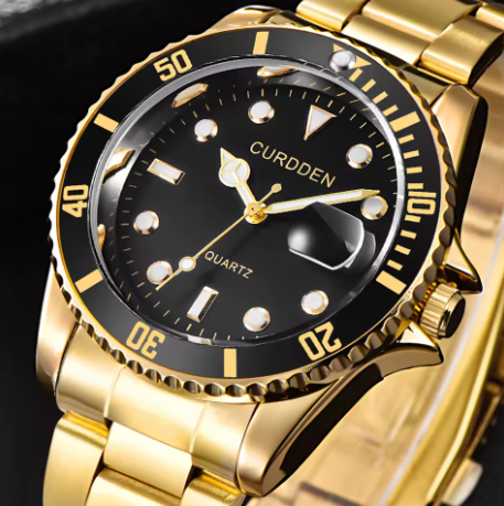 CURDDEN Men's Watch - Gold